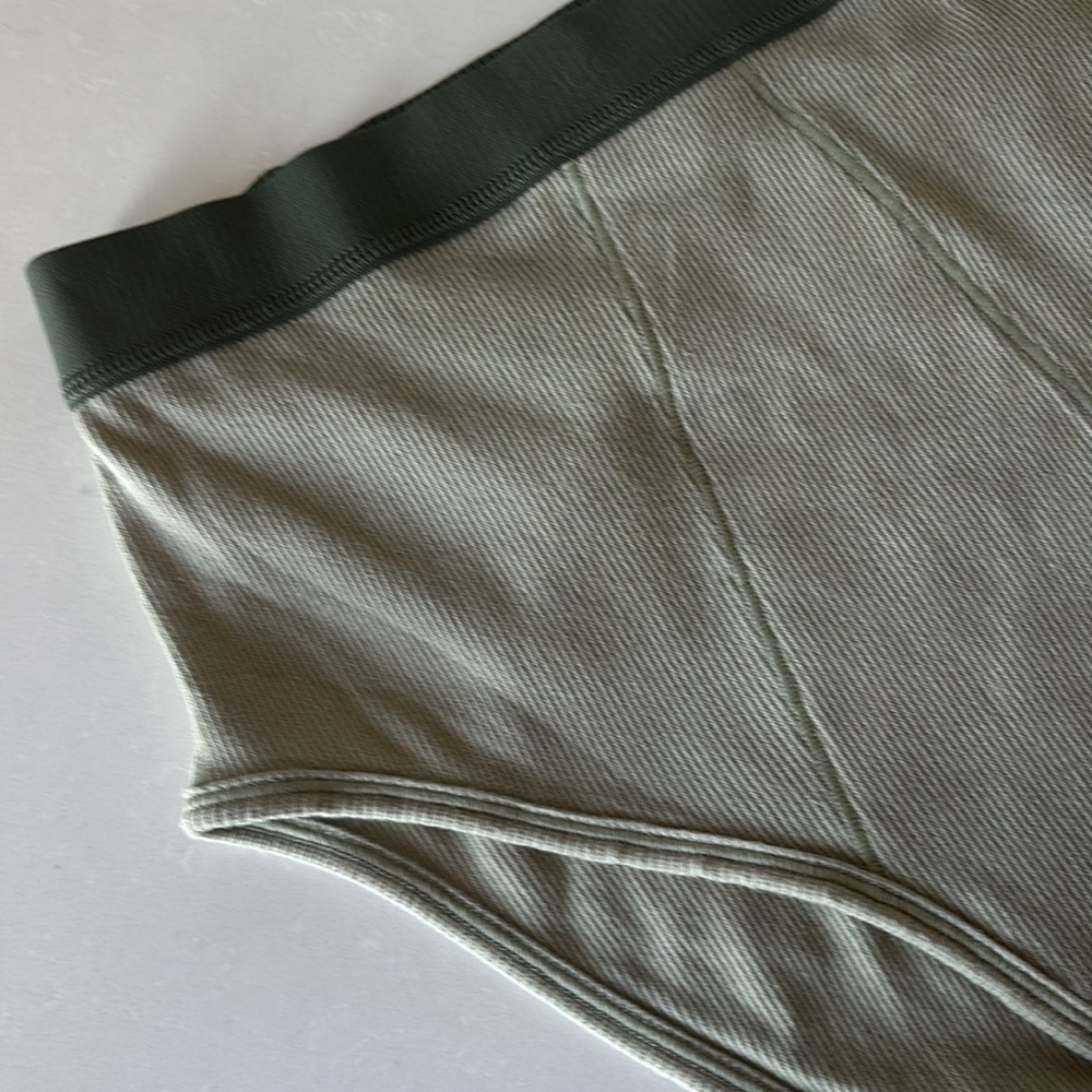 ♥️… Nueskin Green Ribbed Panties